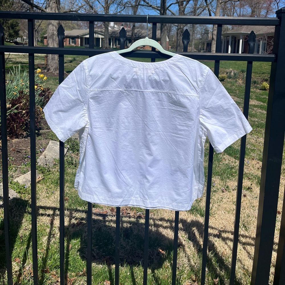 Anthropologie Nice Things Paloma S Beach Scene Top NWT RARE! - Picture 9 of 9